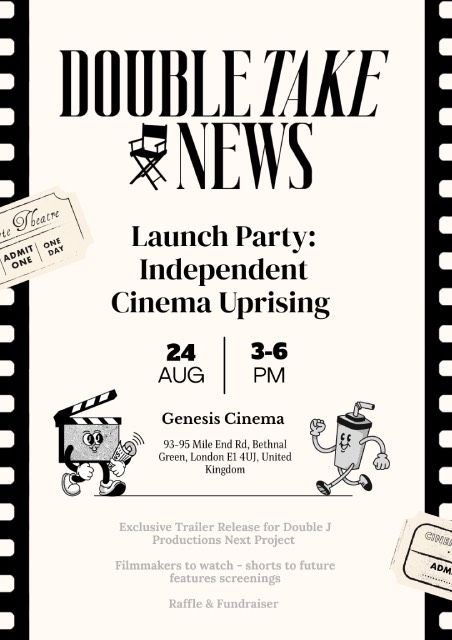 Double Take Newspaper Launch Party: Independent Cinema Uprising