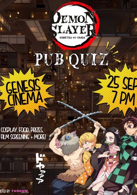 Demon Slayer Pub Quiz
