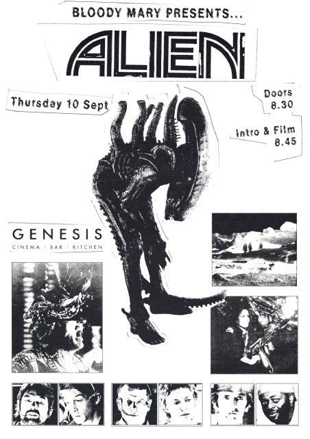 ALIEN presented by the BLOODY MARY FILM CLUB
